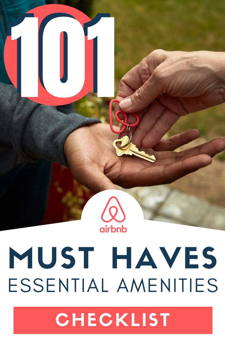 Airbnb Amenities Checklist