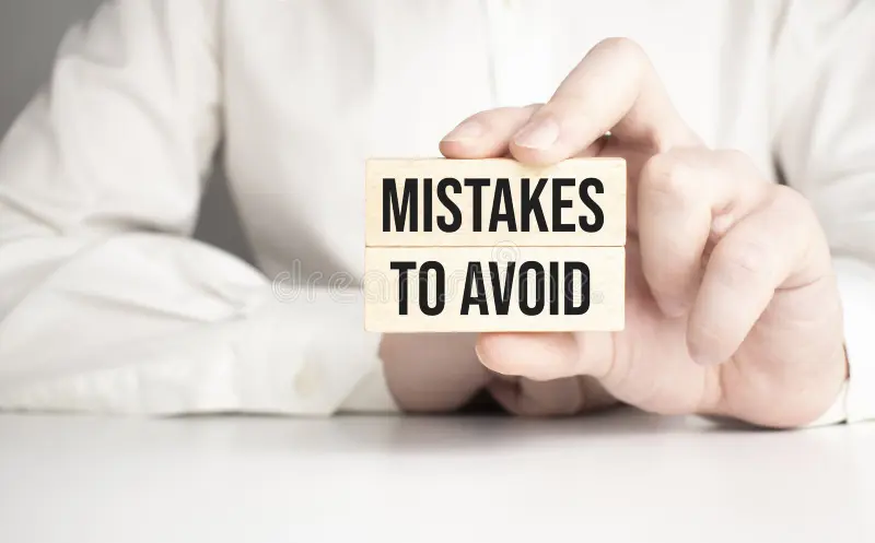 Mistakes to Avoid losses on fees