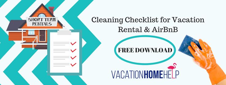 Printable Airbnb Cleaning Checklist
