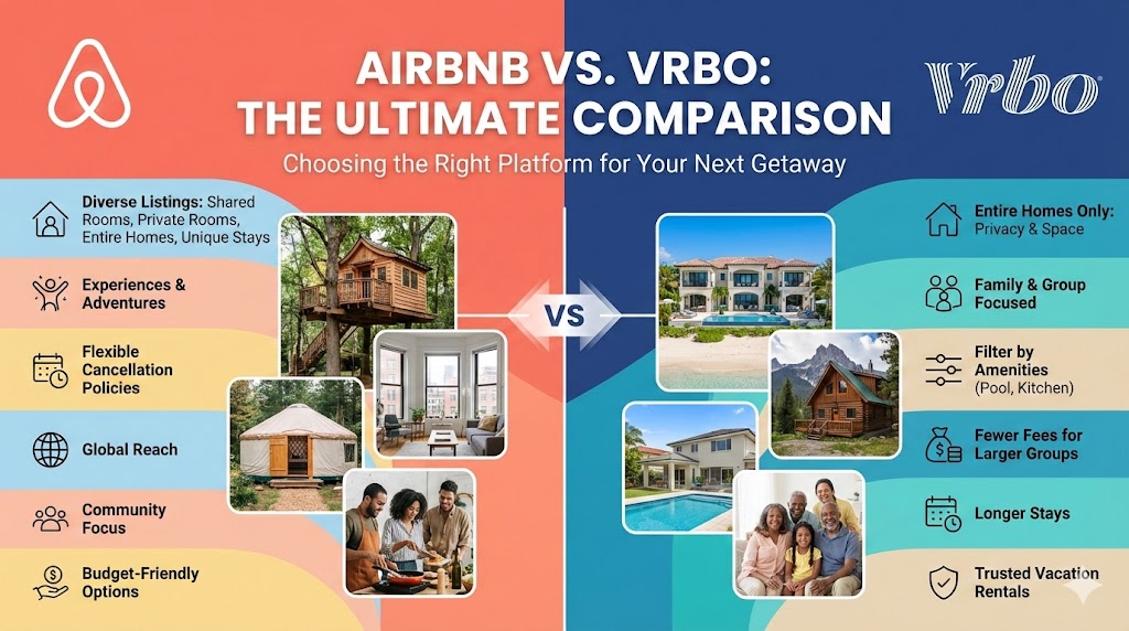 VRBO (Vacation Rentals by Owner) takes a different approach